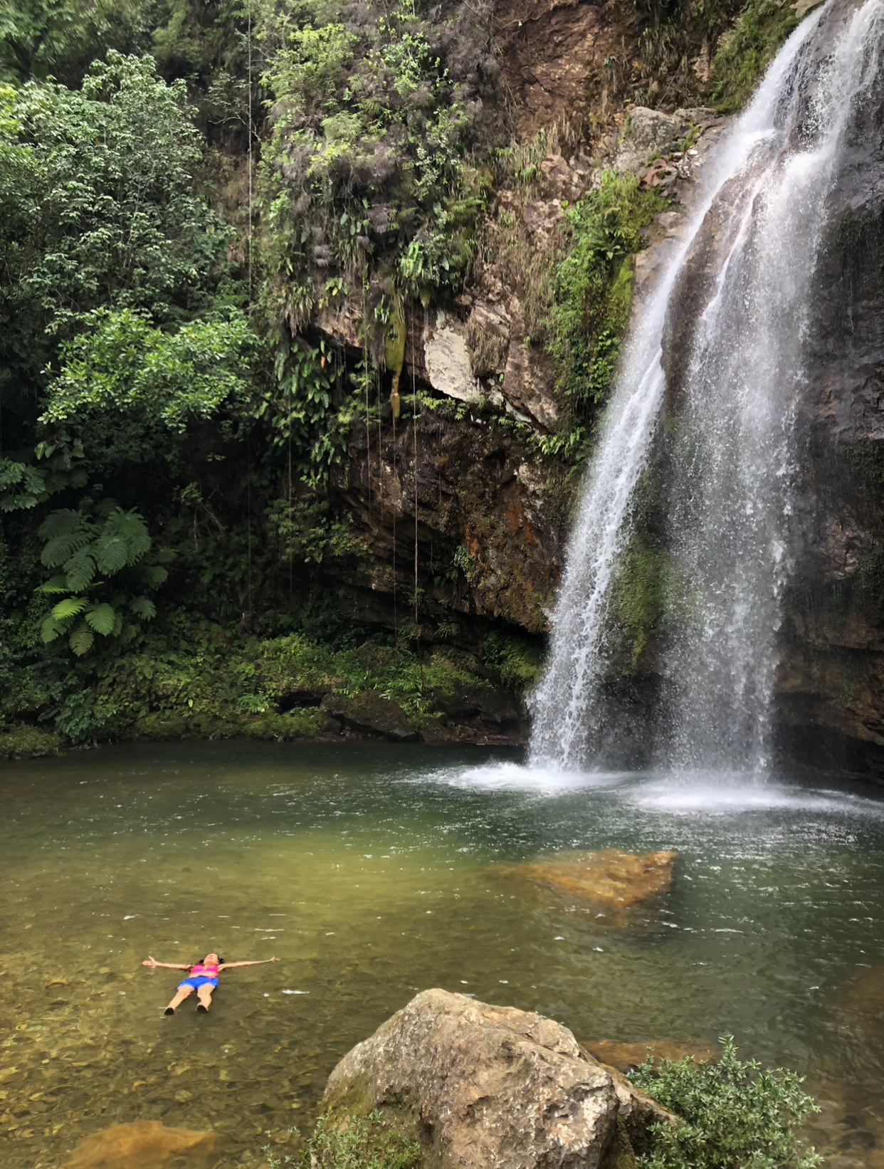 Cascada en Cuetzalan