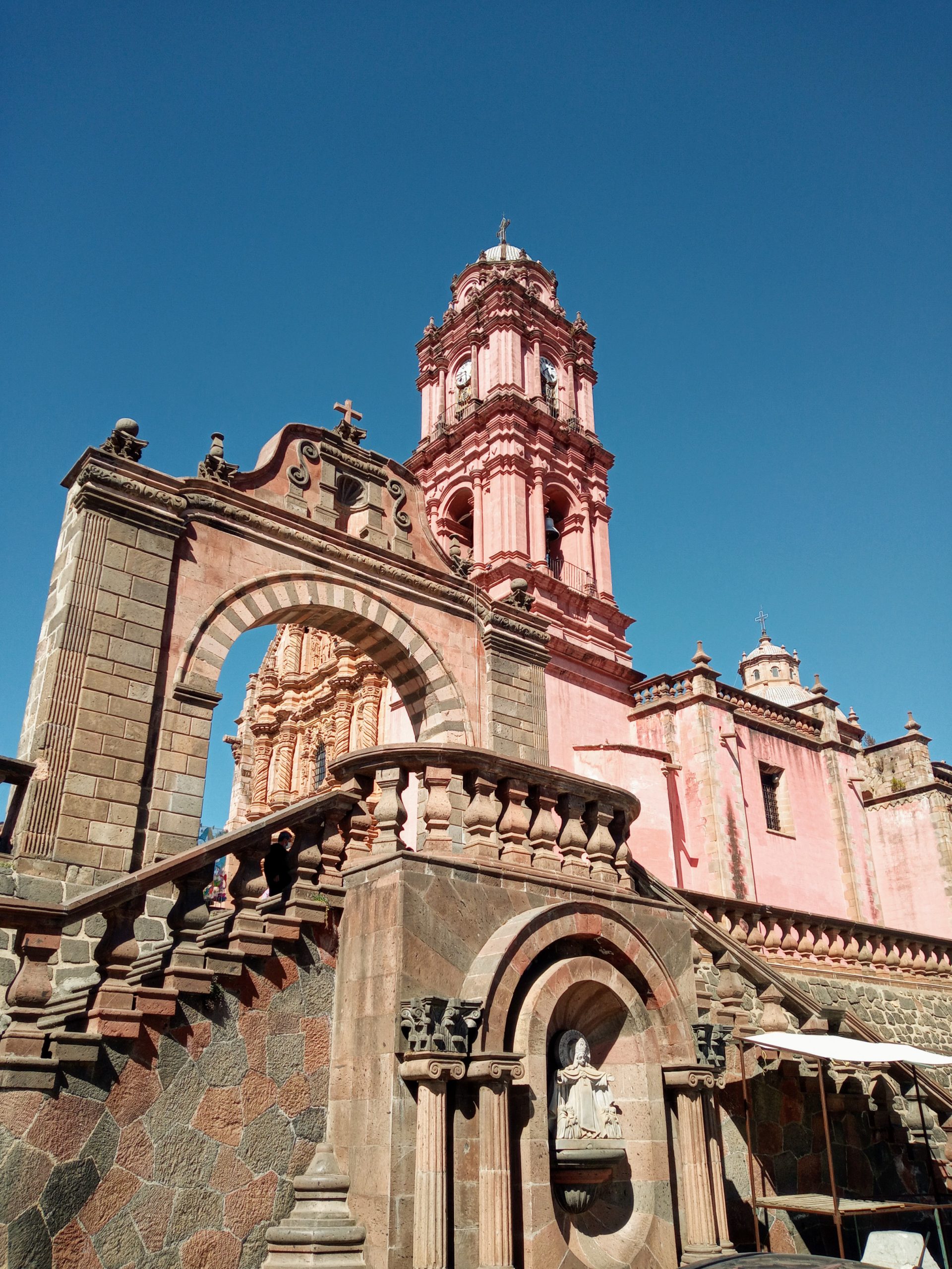 Templo de Tlalpujahua, Michoacán.