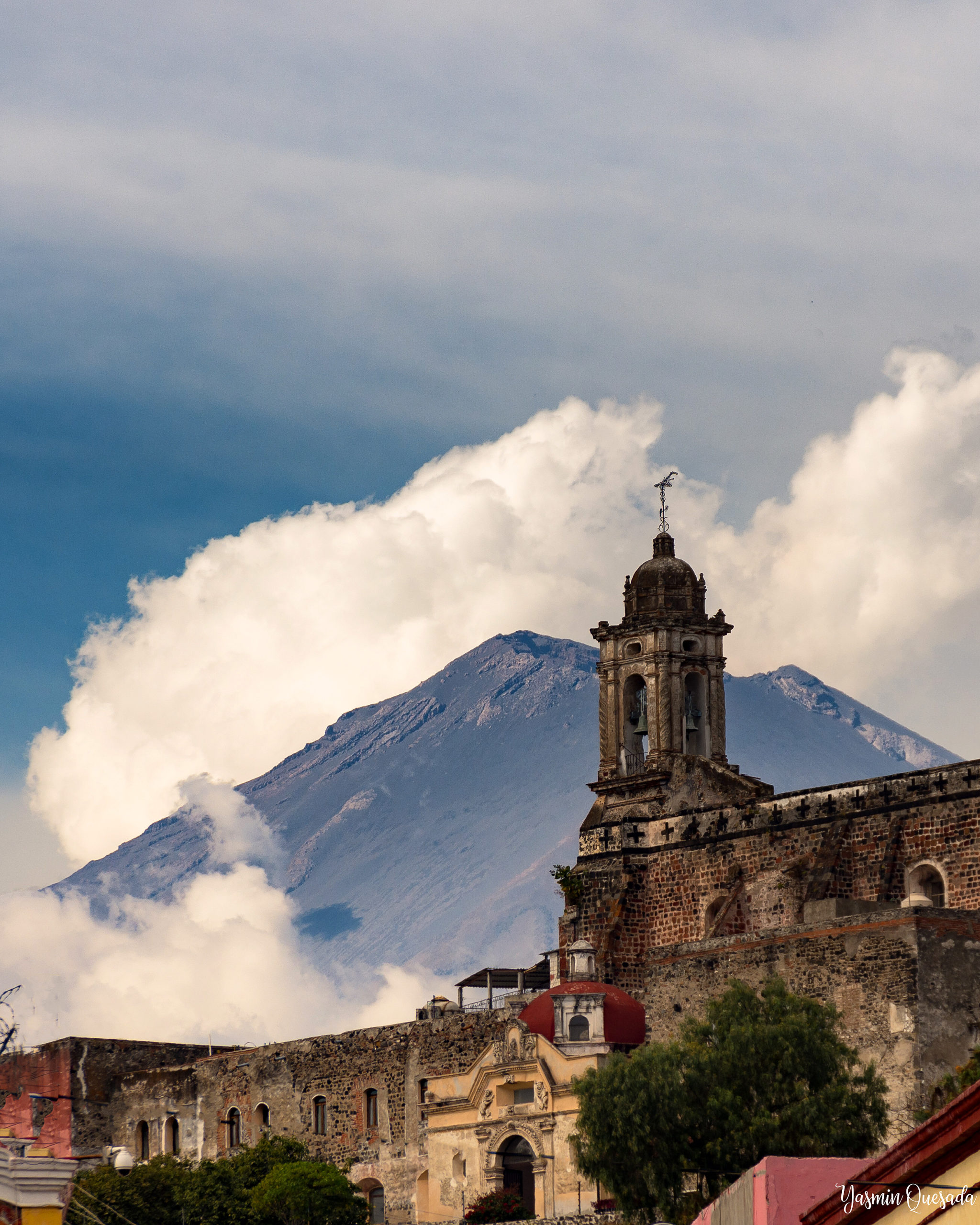 Resguardado por el Popocatépetl