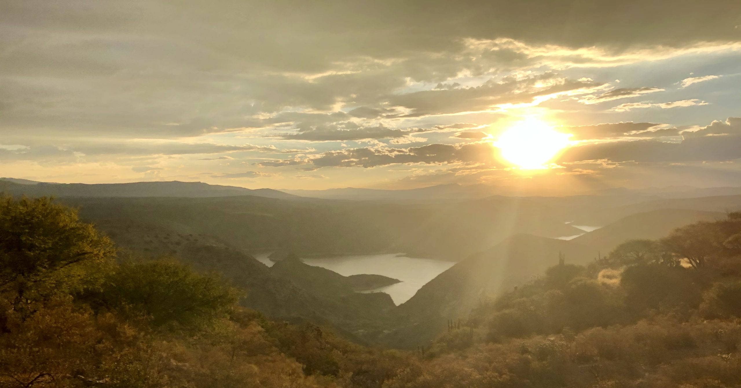 Atardecer en Zimapán