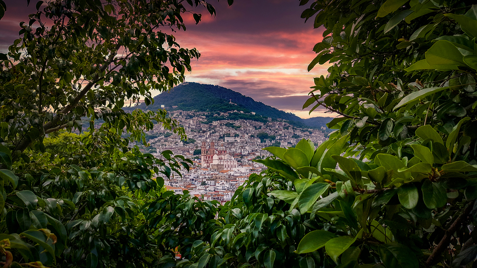 Atardecer en Taxco