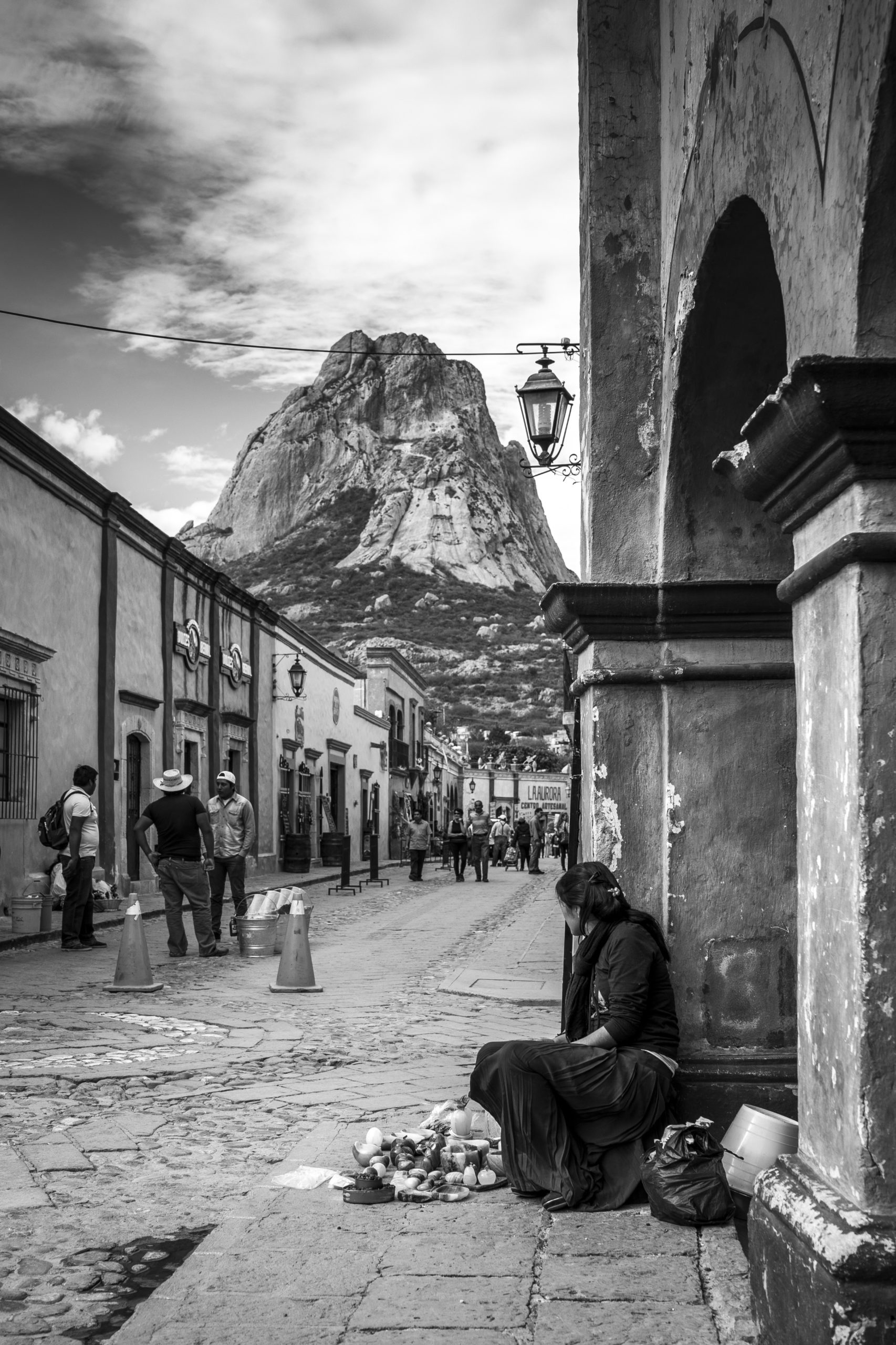 Vendedora en Bernal