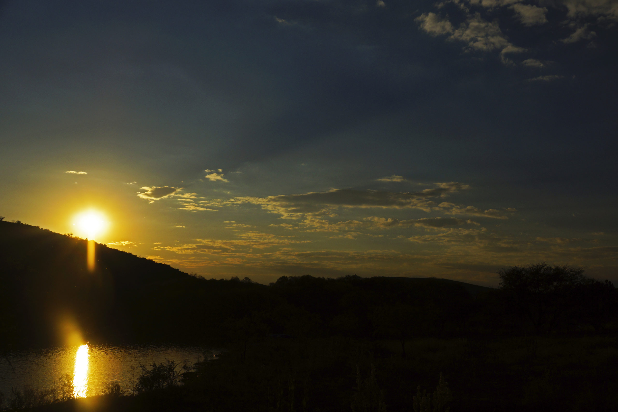 Atardecer sorprendente