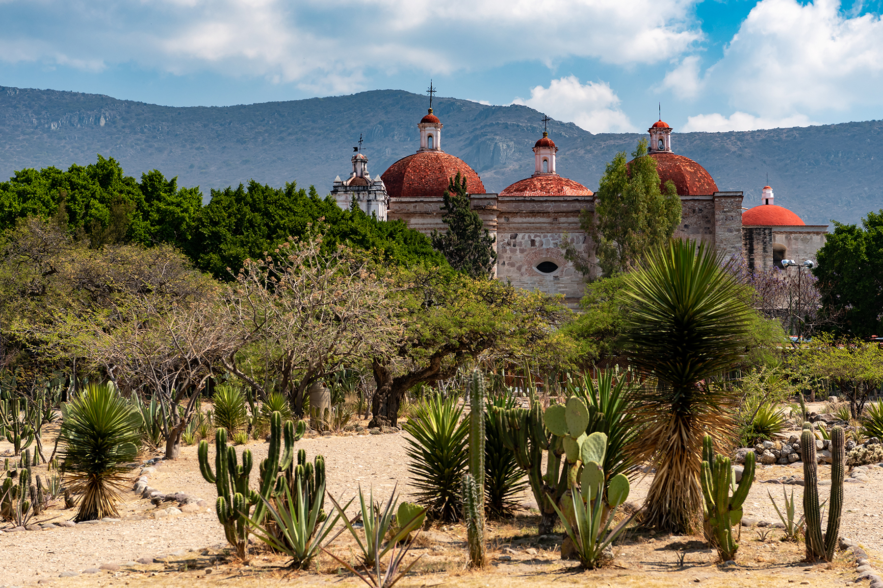 Paisaje de Mitla