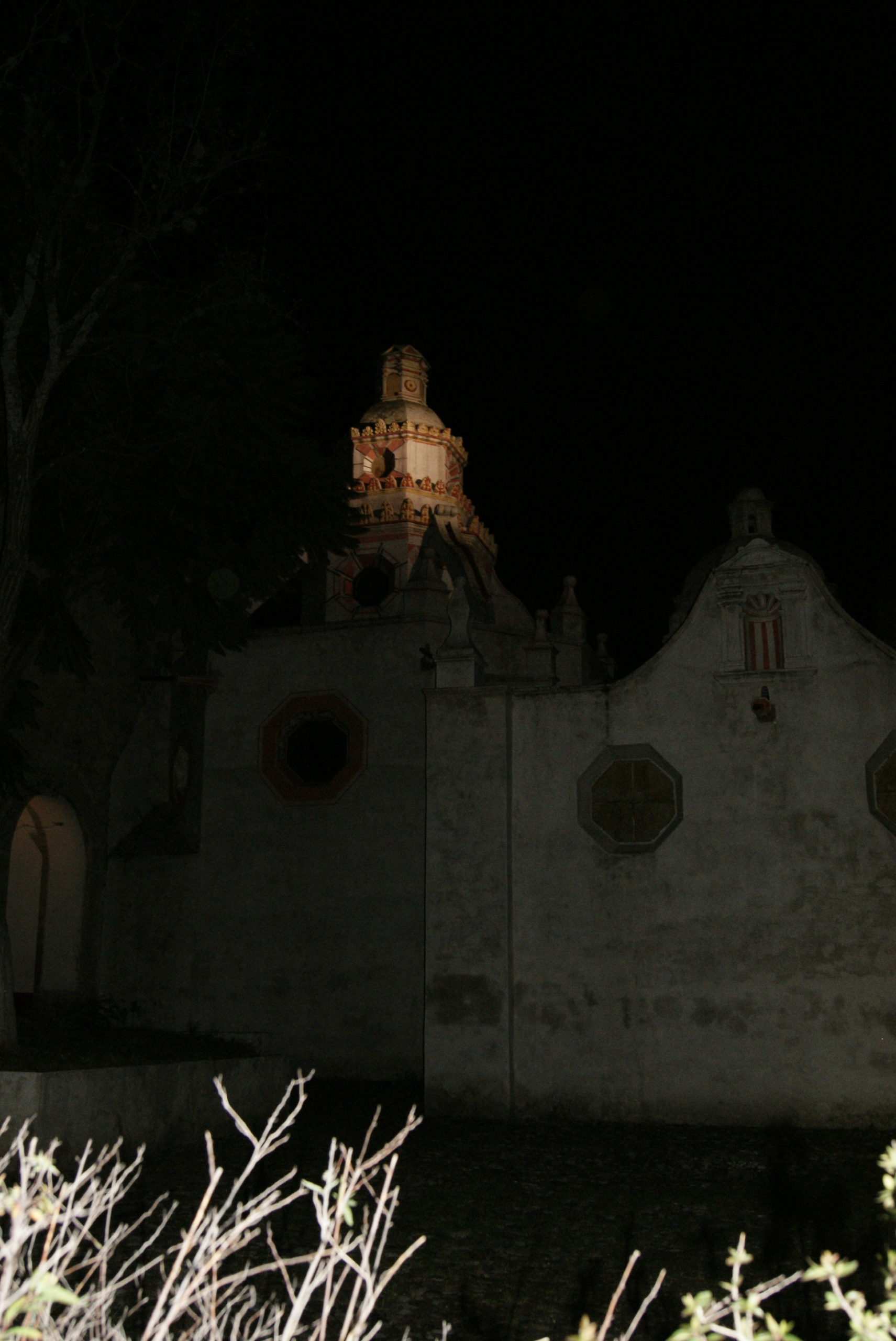 Noche en Tepotzotlán