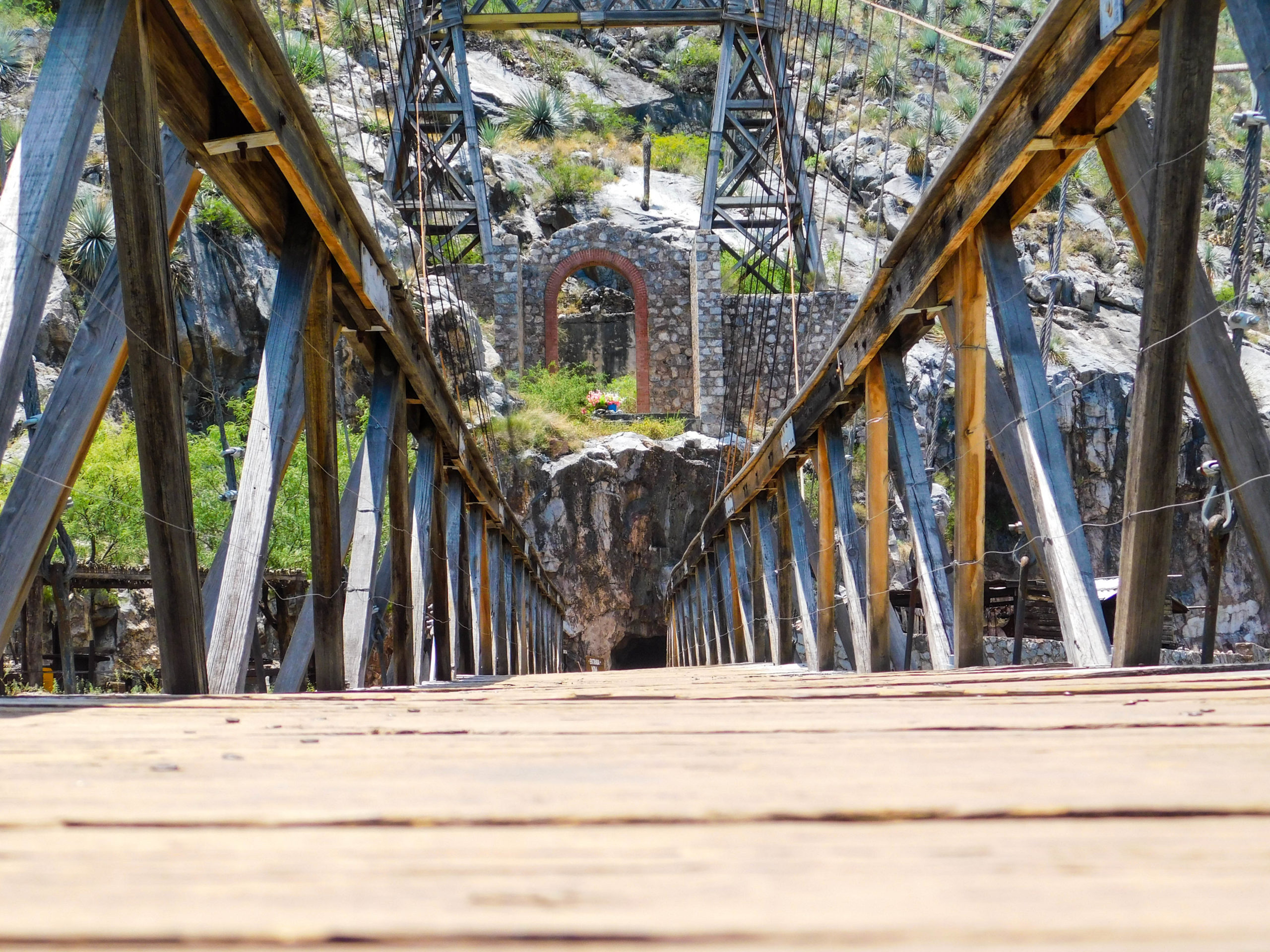 Puente colgante de ojuela