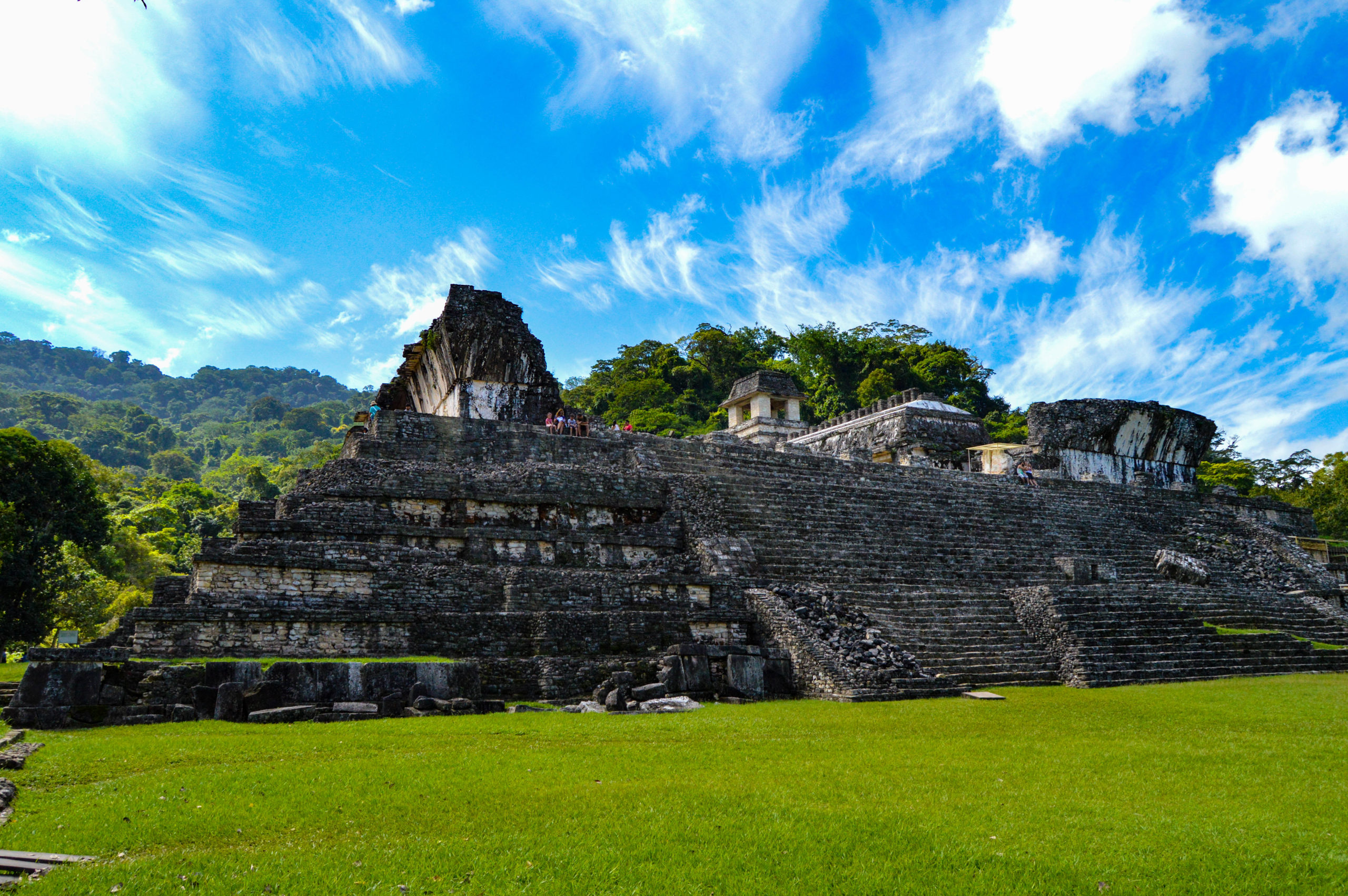 El palacio de Palenque.