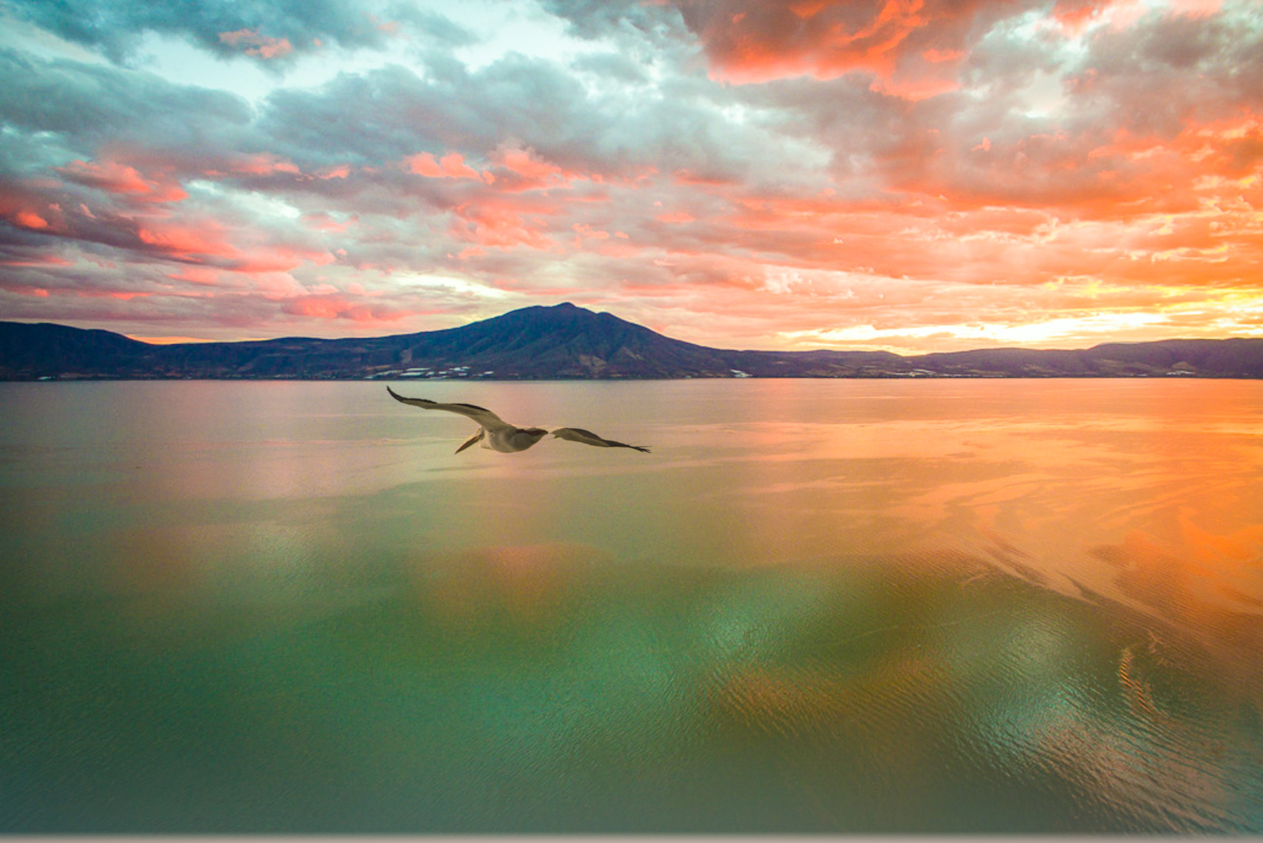 Mte. Garcia and Lake Chapala