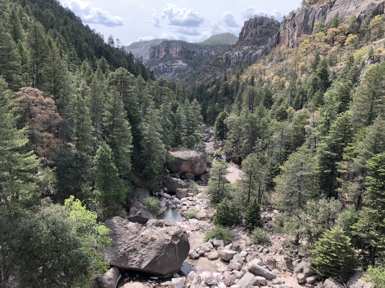 Cascada cusarare Creel