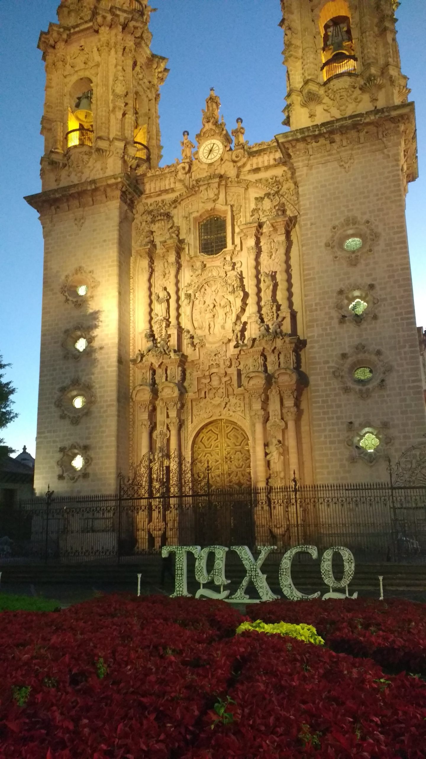 Taxco y la flor de cuetlaxóchitl.