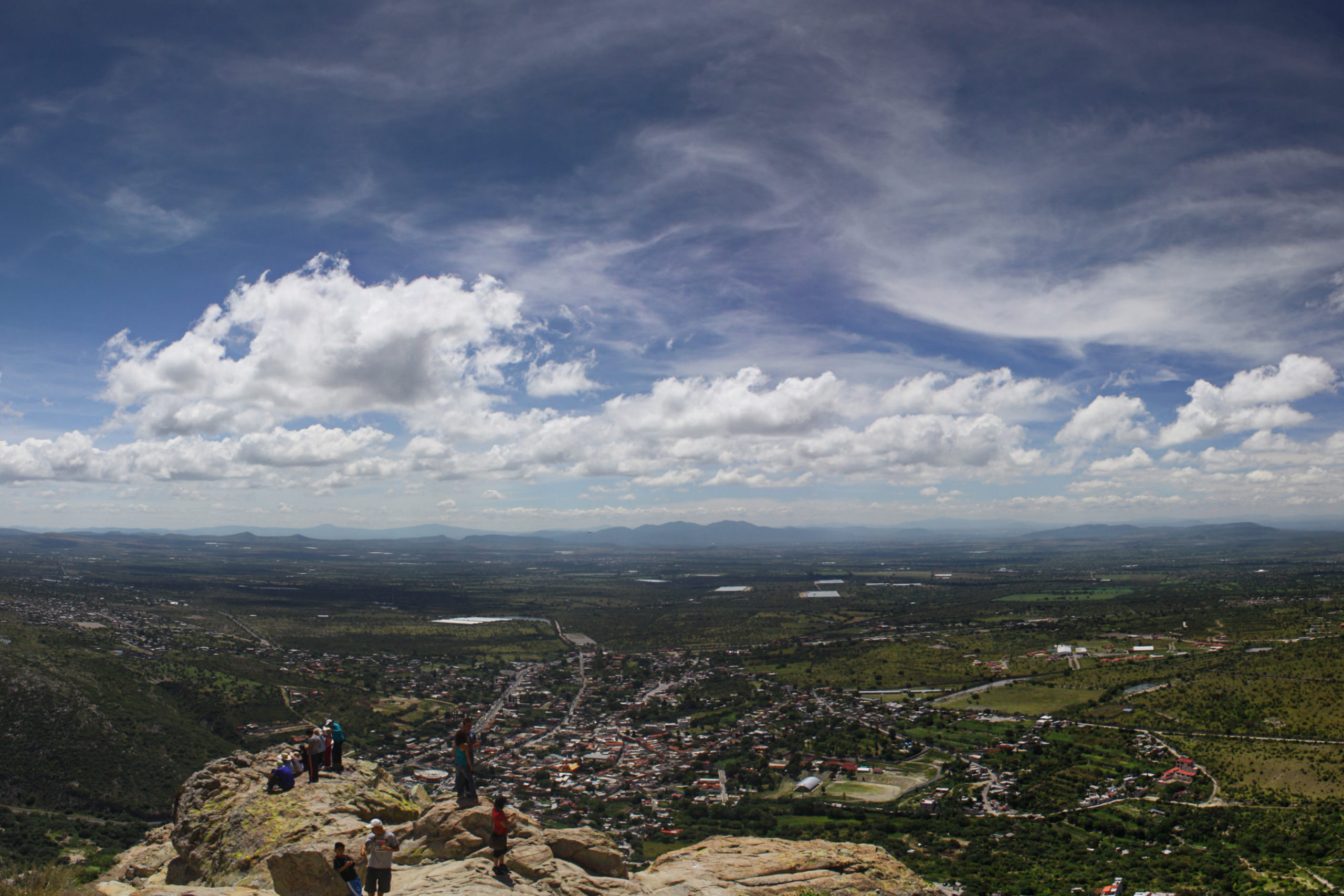 Vista desde la peña