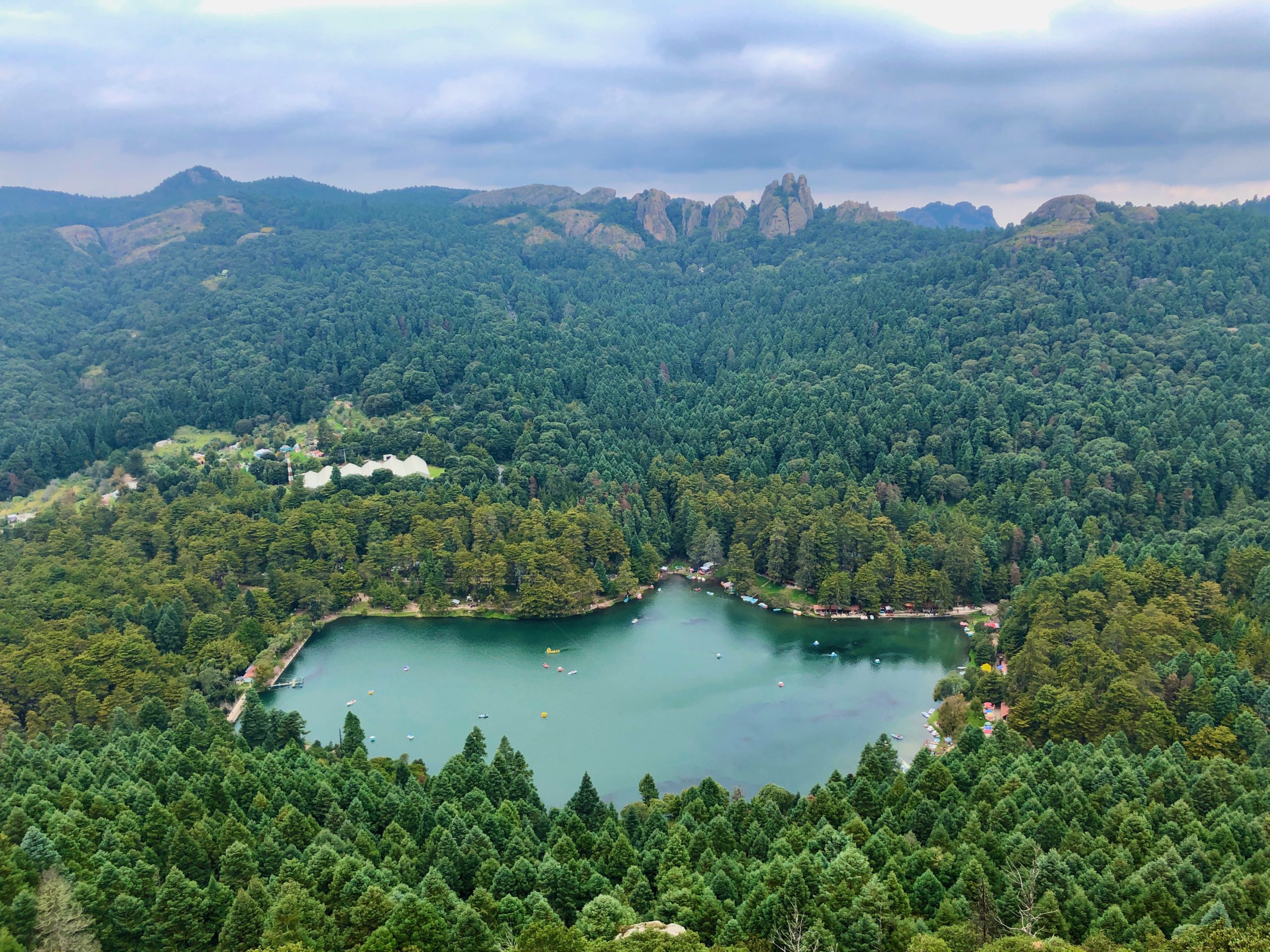 Presa el Cedral desde el aire