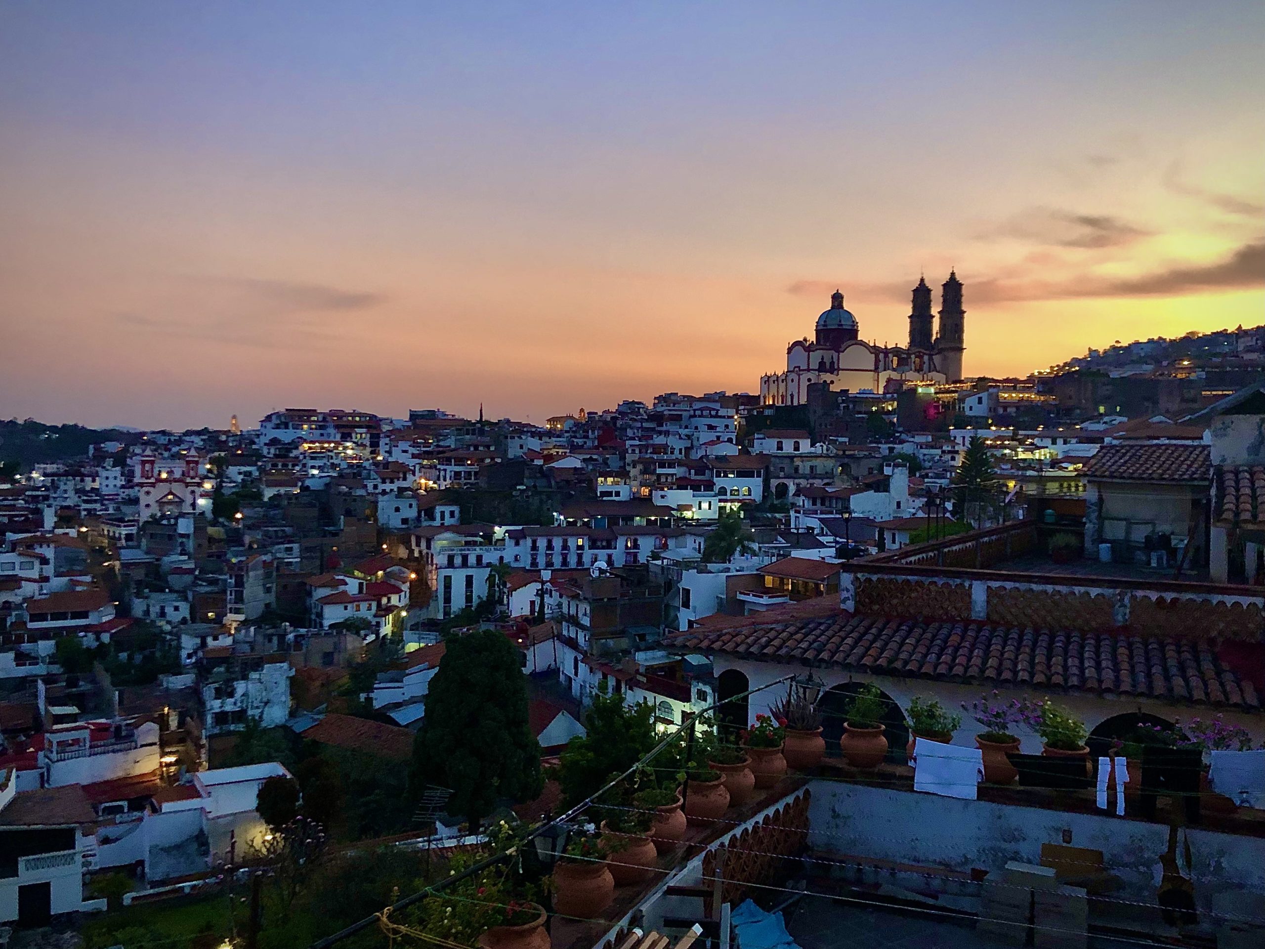 Atardecer en Taxco