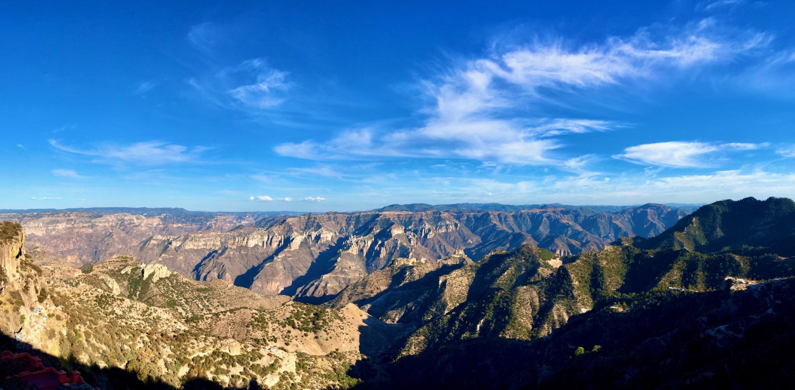 Barrancas del cobre , luz y sombra