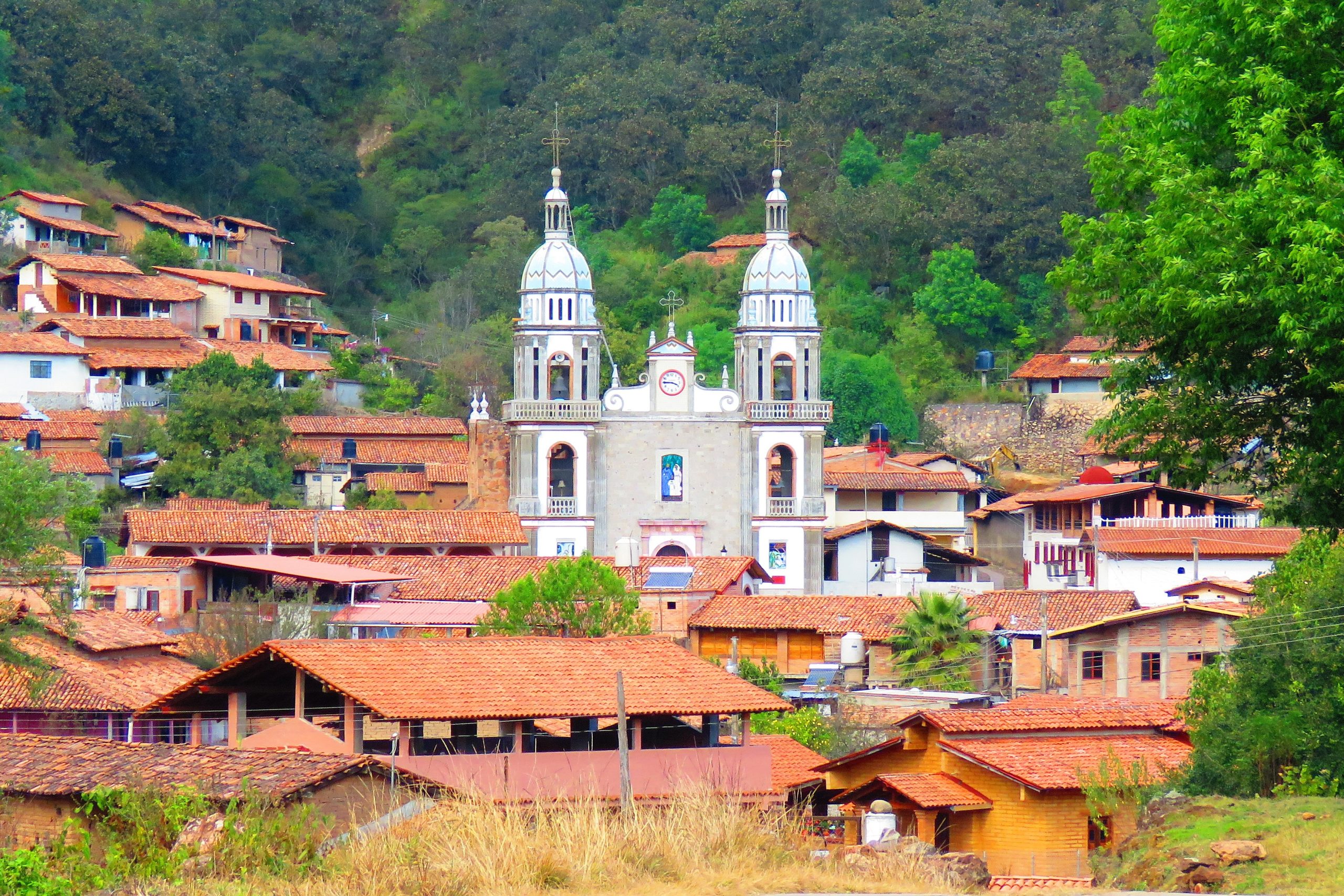 Templo en la sierra del municipio de MASCOTA (PM) en Jalisco