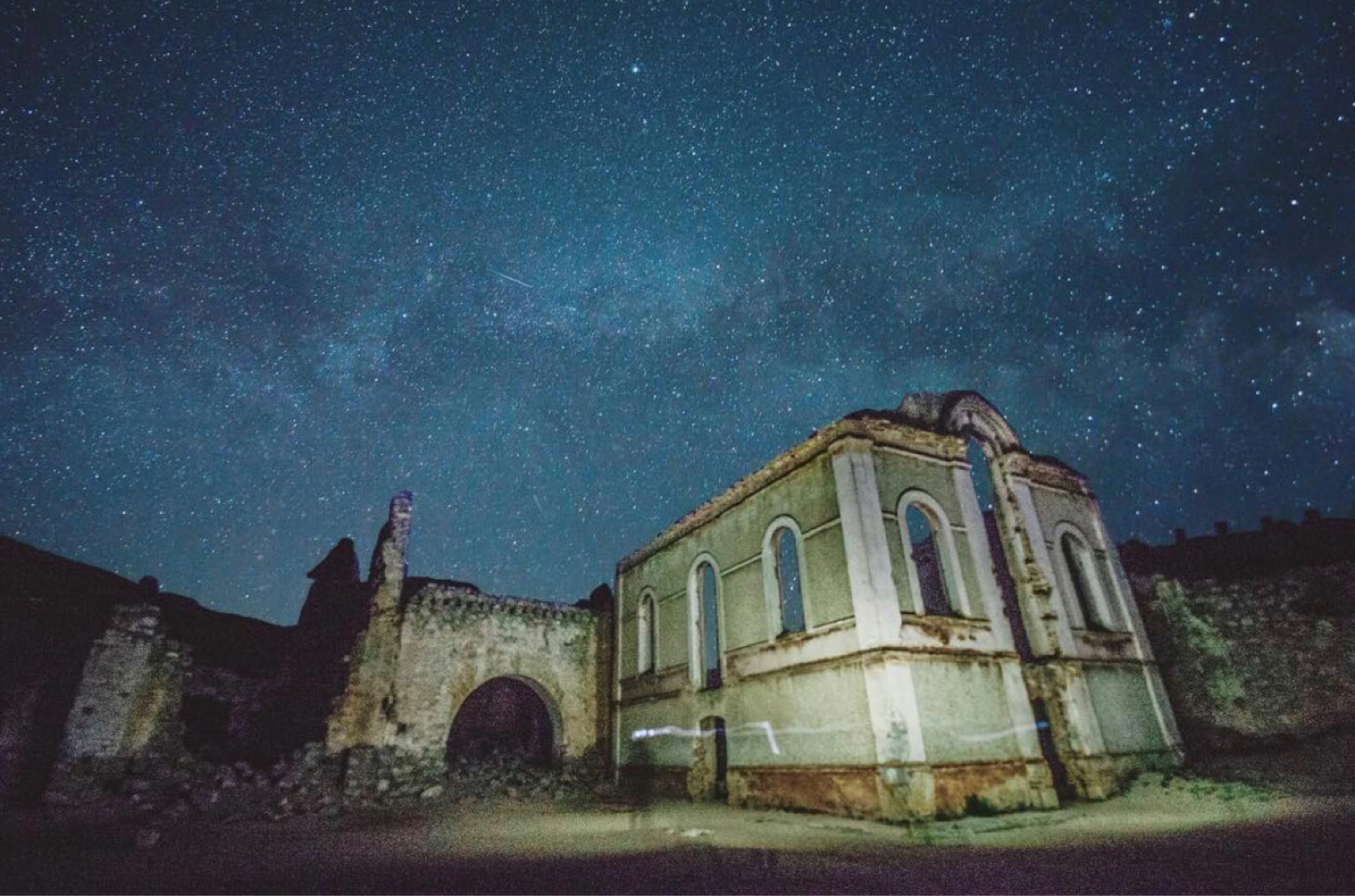 Pueblo congelado en el tiempo