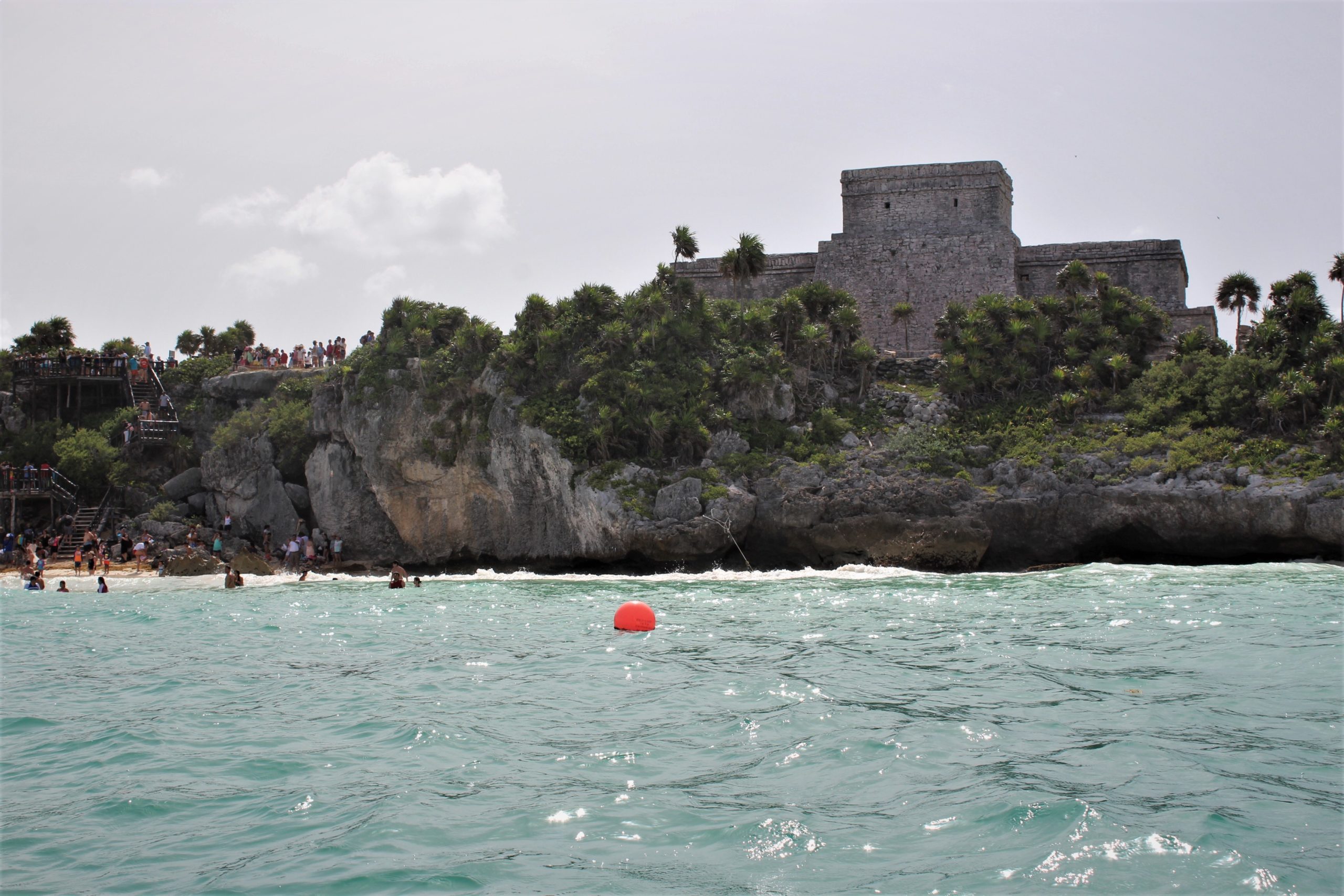 Castillo Tulum, desde el Mar.