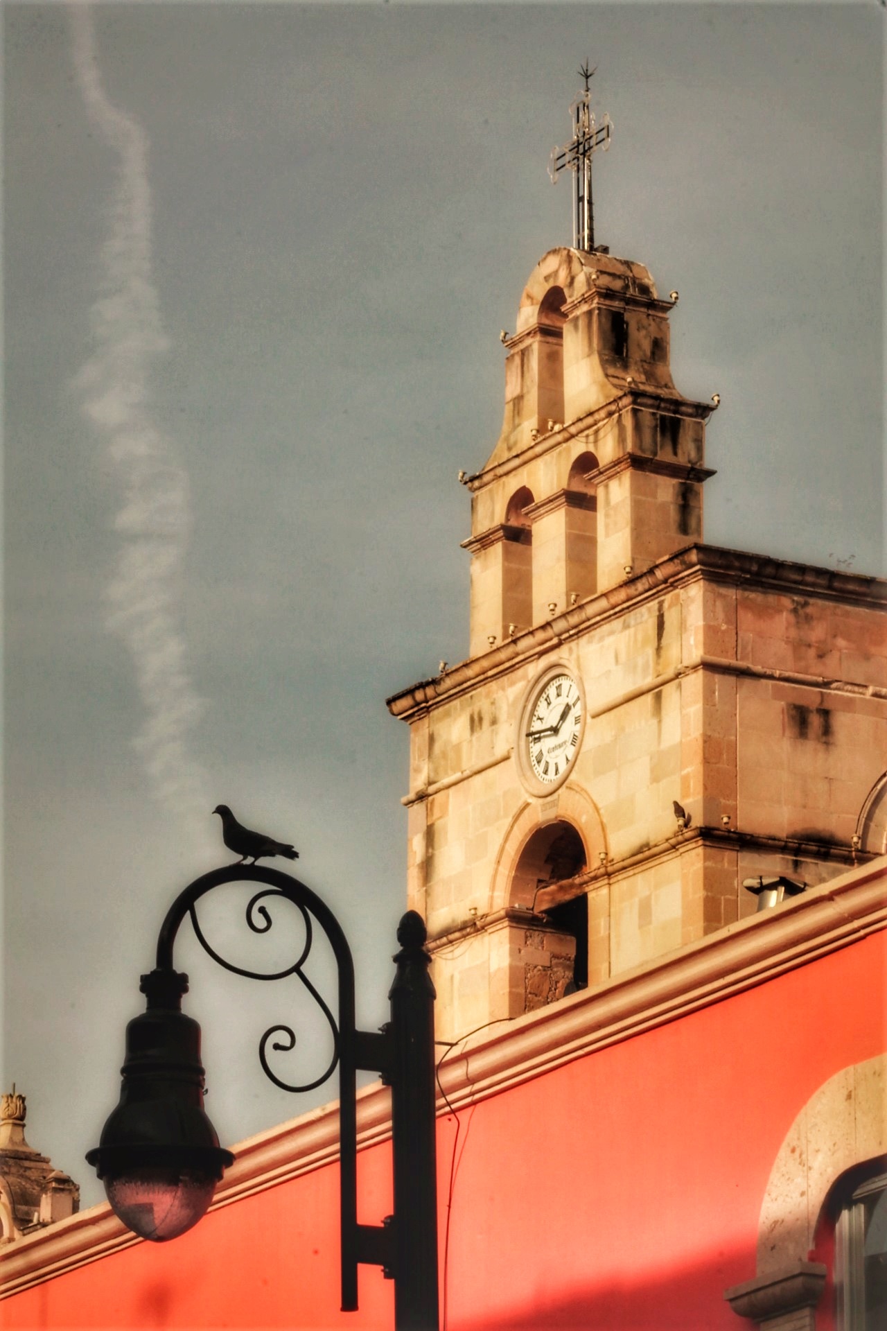 Vista iglesia de Calvillo, Aguascalientes