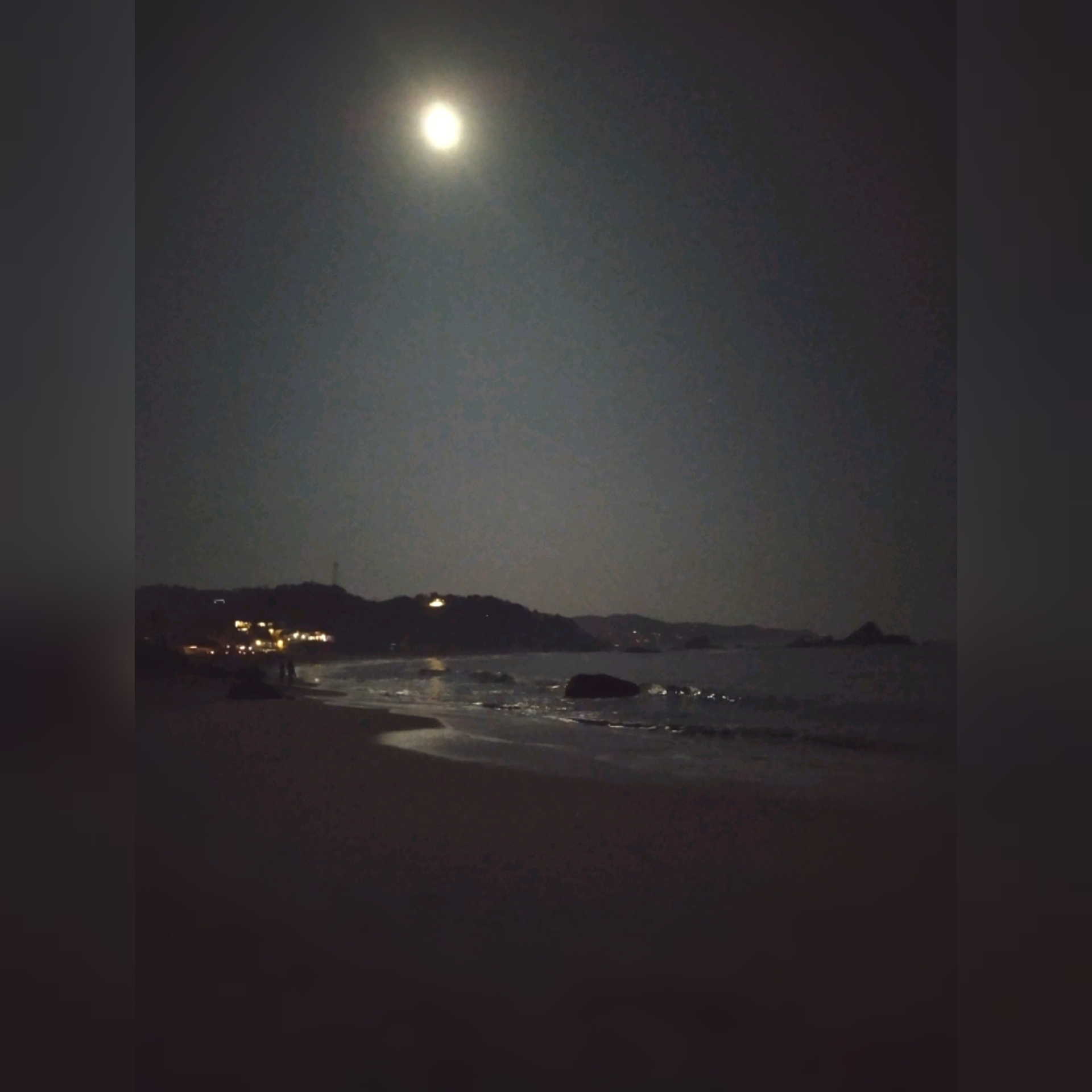 Mazunte a la luz de la luna 🌕