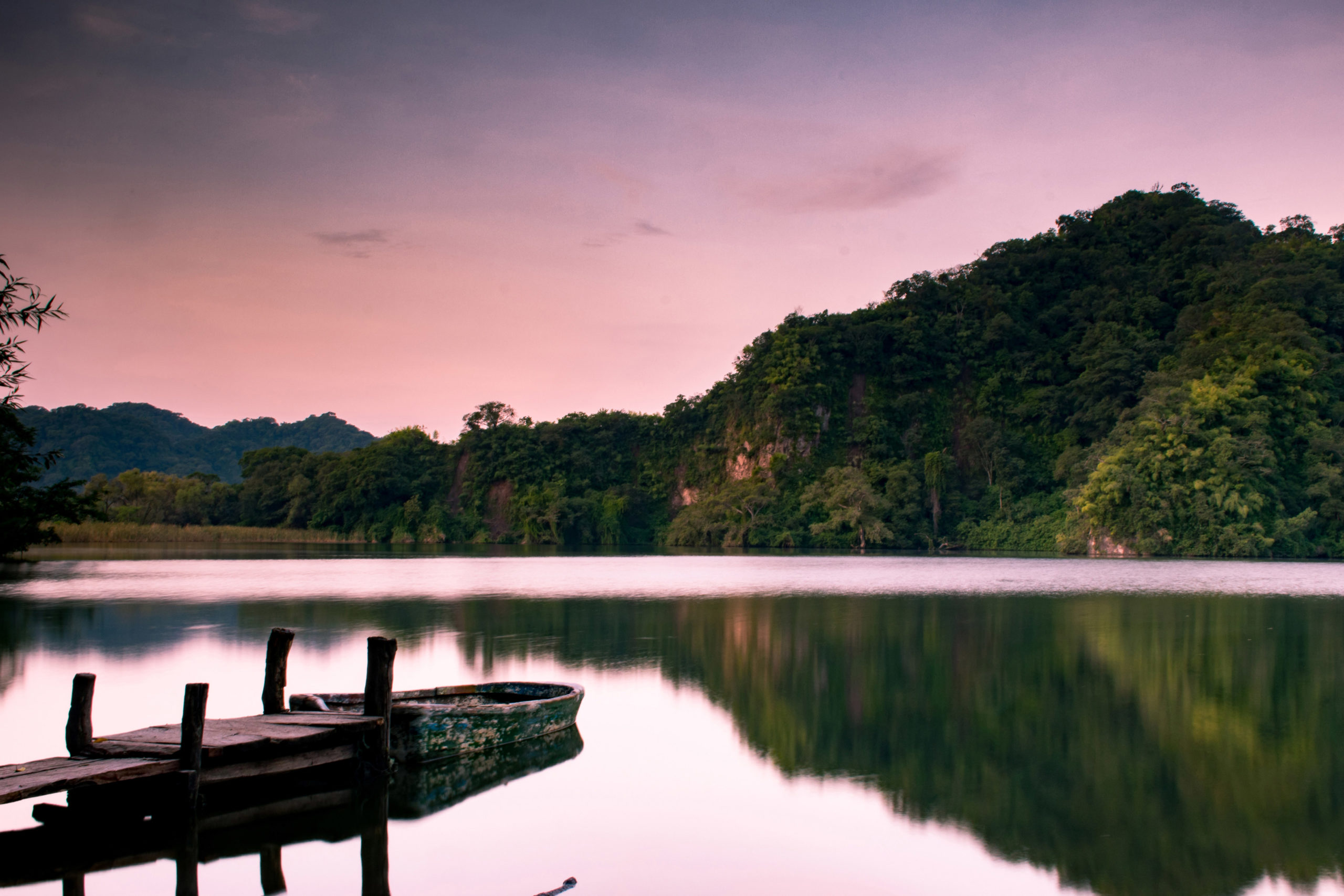 Despertar en el lago