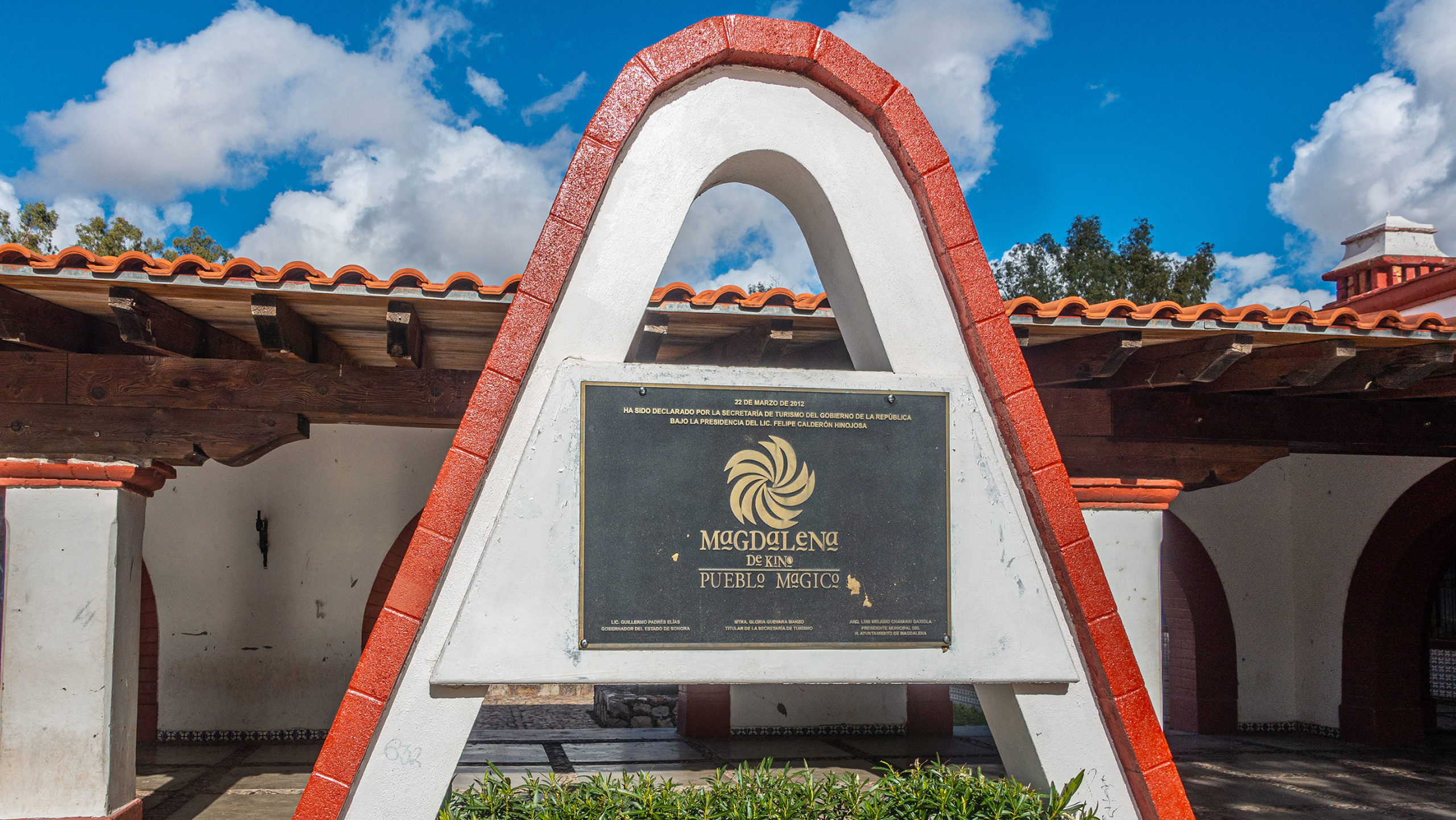 Placa Conmemorativa Pueblo Mágico