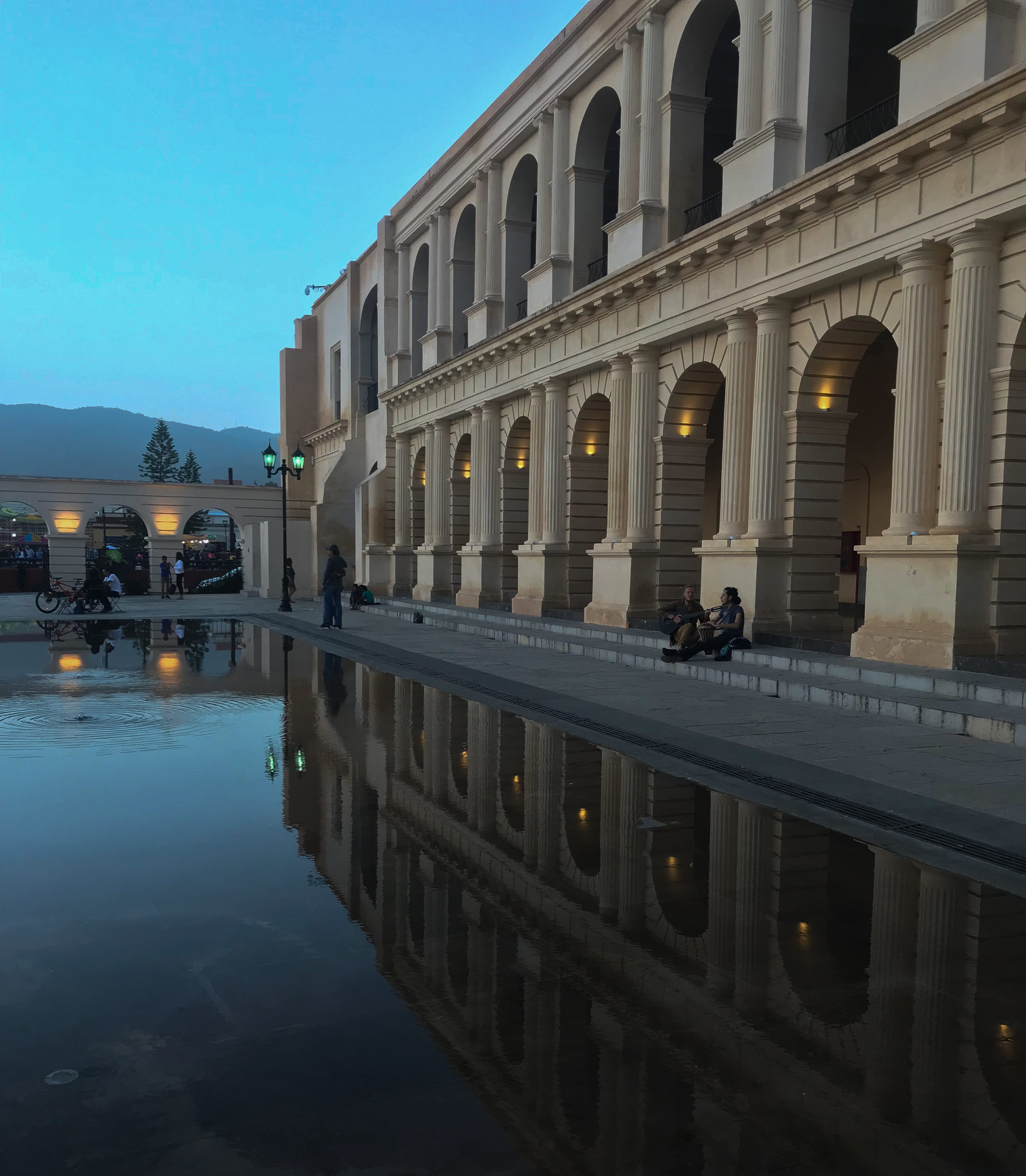 Reflejos en el agua