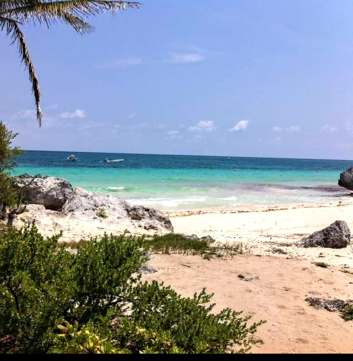 Azules intensos en Tulum