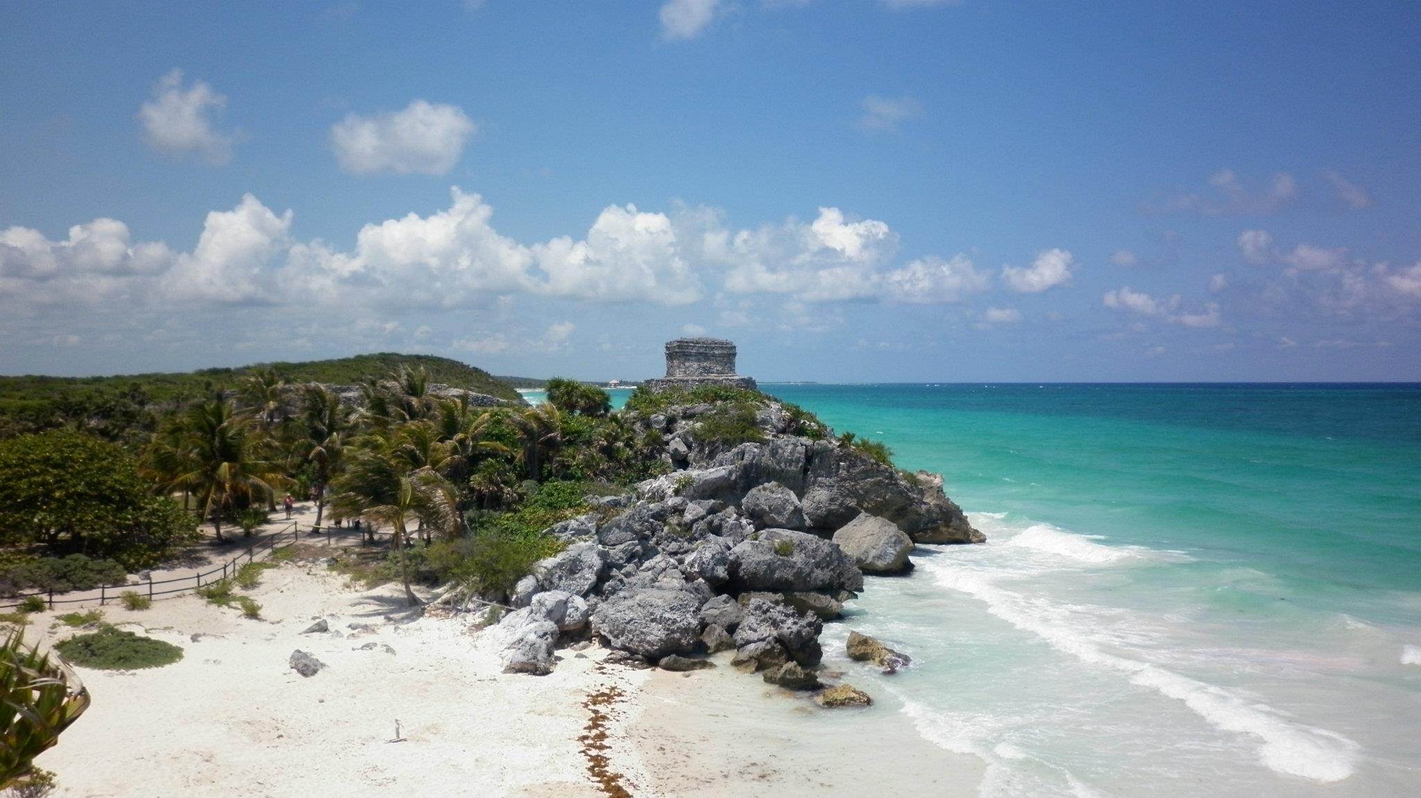 Playa en Tulum