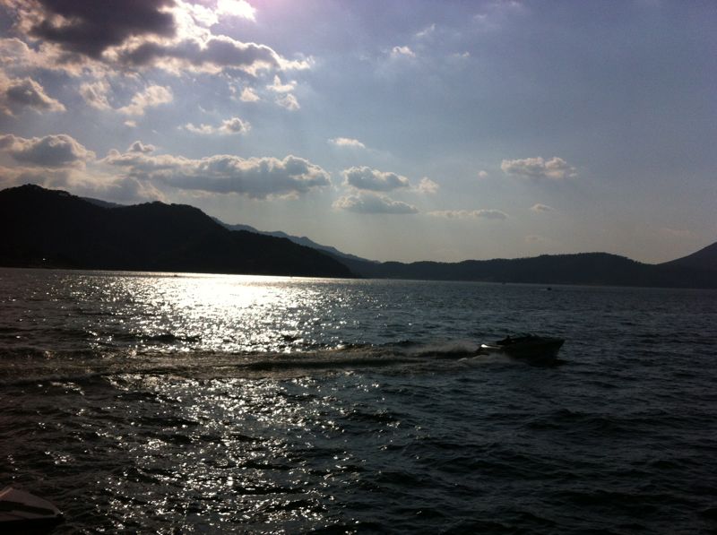 Vista laguna Valle de Bravo