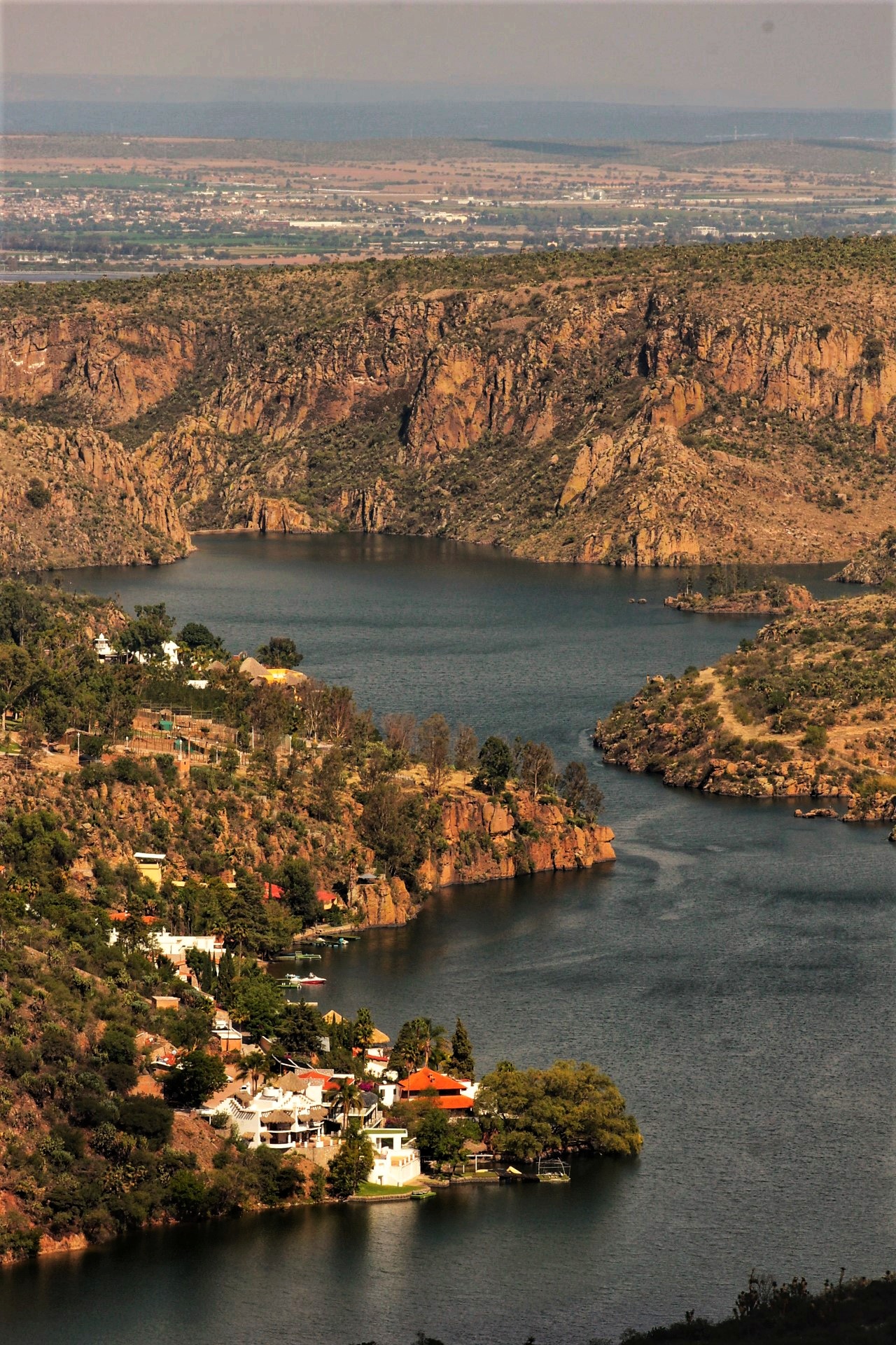 Vista presa Jocoqui, San José de Gracia, Aguascalientes