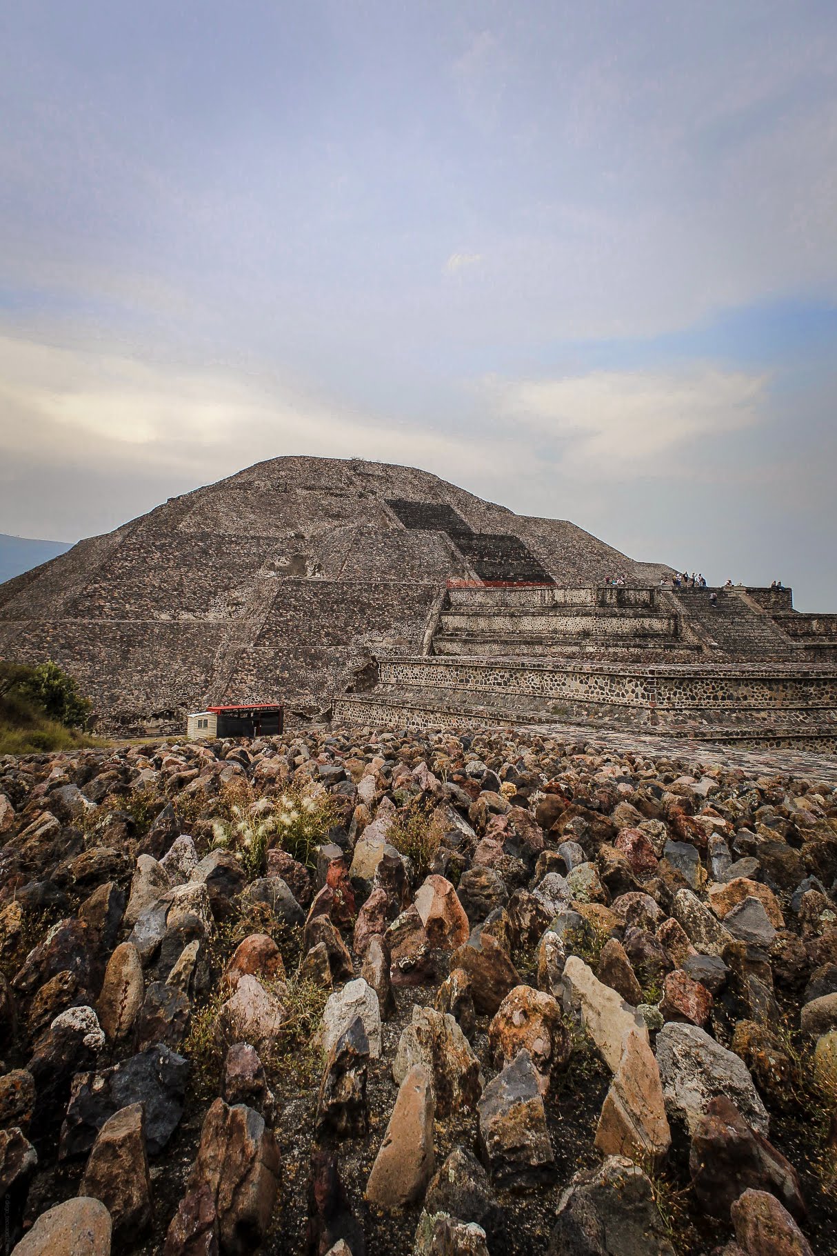 La Gran Pirámide de la Luna, Teotihuacán.
