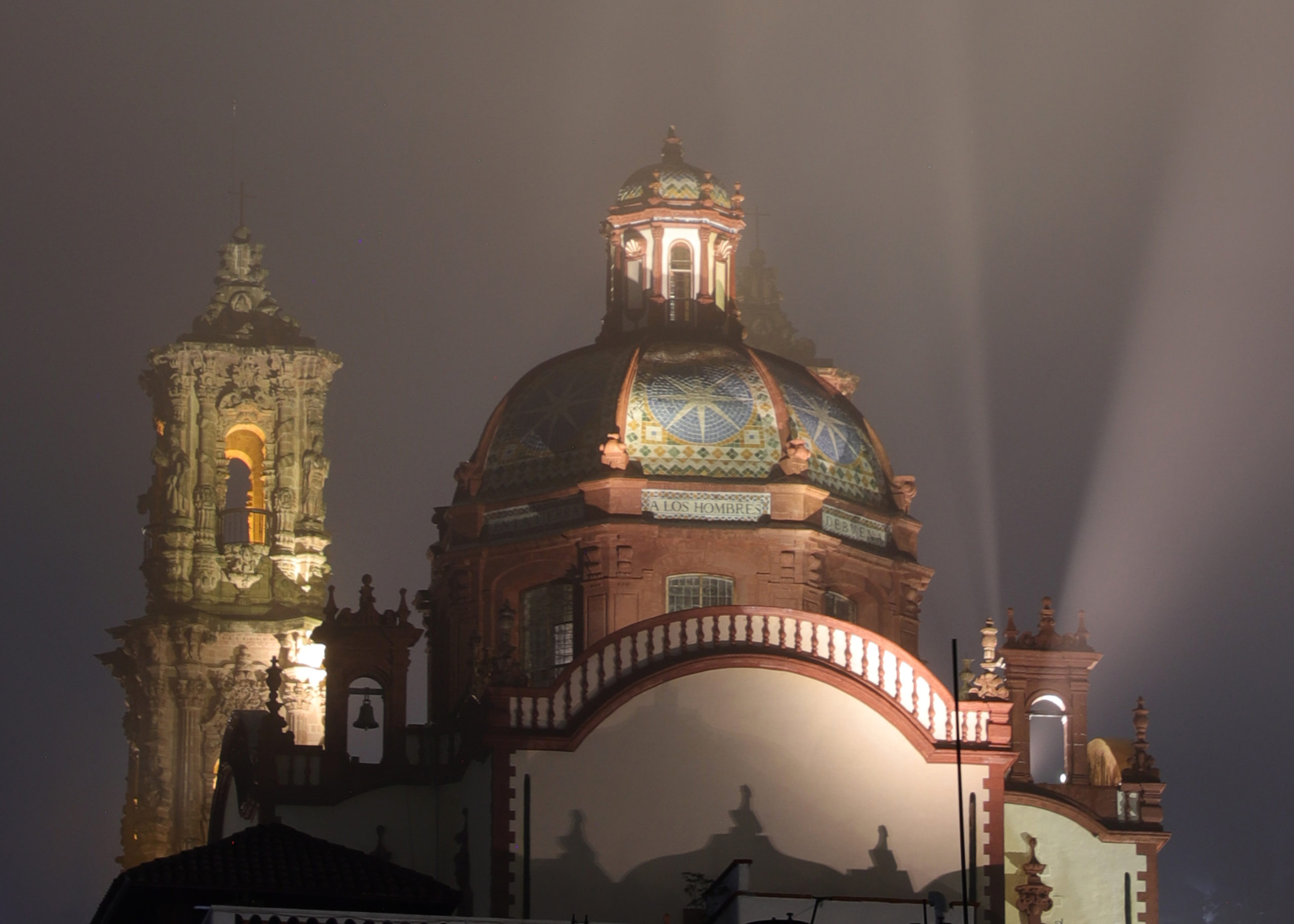 Barroco novohispano , templo de Santa prisca y San Sebastian Taxco de Alarcón Guerrrero.