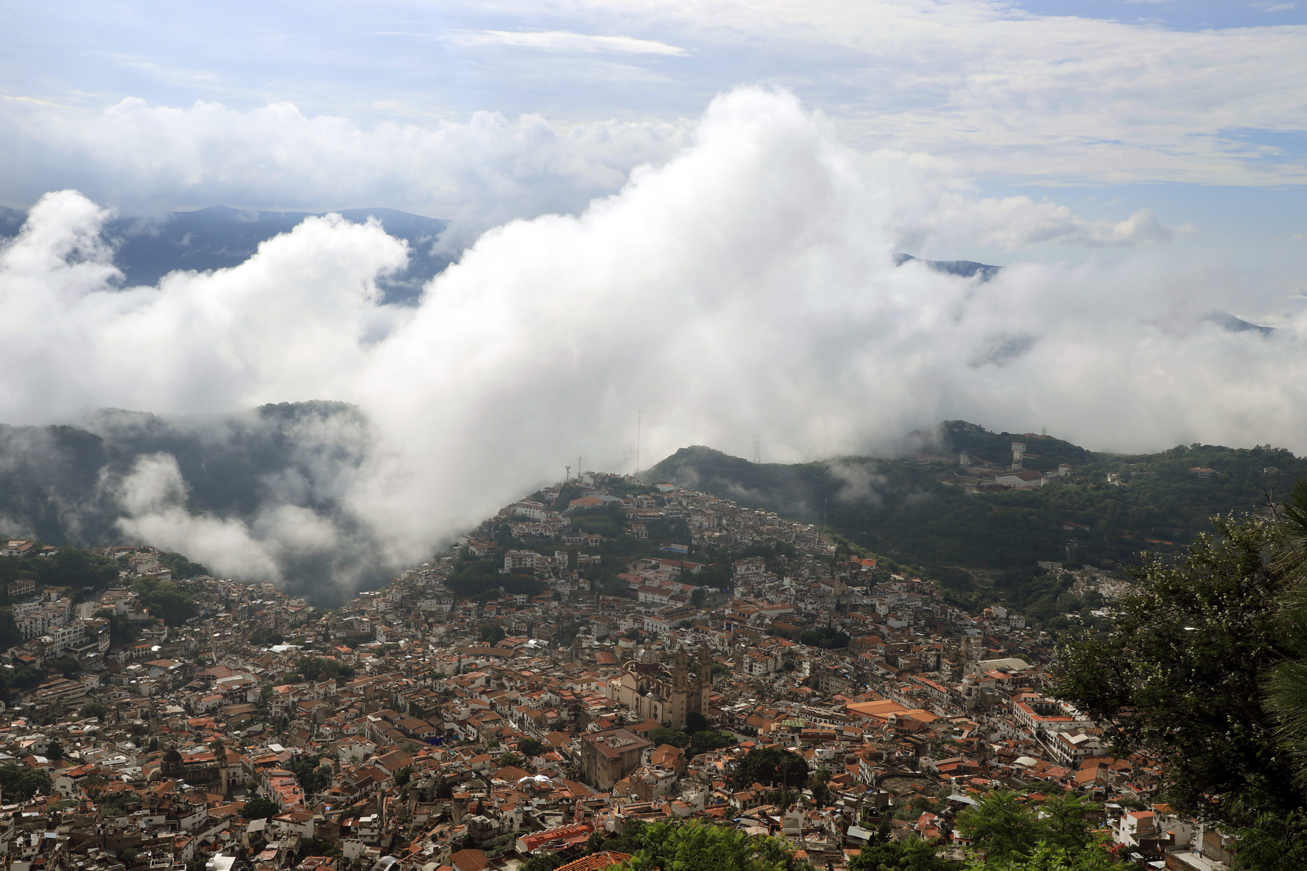 El pueblo que vive en las nubes Taxco de Alarcón Guerrero.